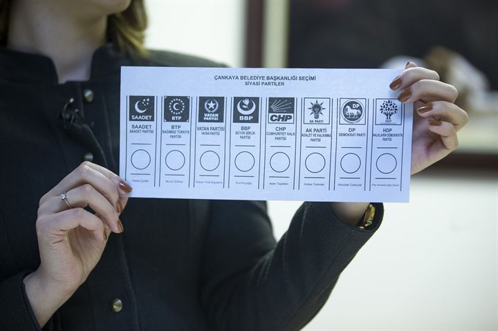 Seçimde kullanılacak oy pusulaları - 14