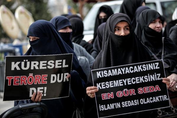 Yeni Zelanda'da Müslümanları hedef alan terör saldırısı Fatih Cami'nde protesto edildi - 18