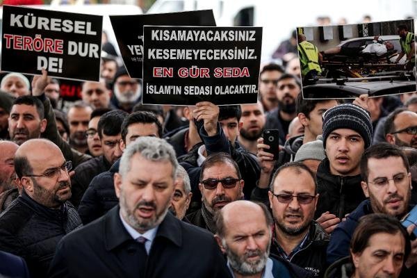 Yeni Zelanda'da Müslümanları hedef alan terör saldırısı Fatih Cami'nde protesto edildi - 18