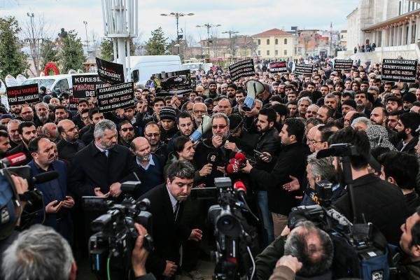 Yeni Zelanda'da Müslümanları hedef alan terör saldırısı Fatih Cami'nde protesto edildi - 18