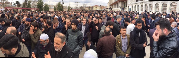 Yeni Zelanda'da Müslümanları hedef alan terör saldırısı Fatih Cami'nde protesto edildi - 18