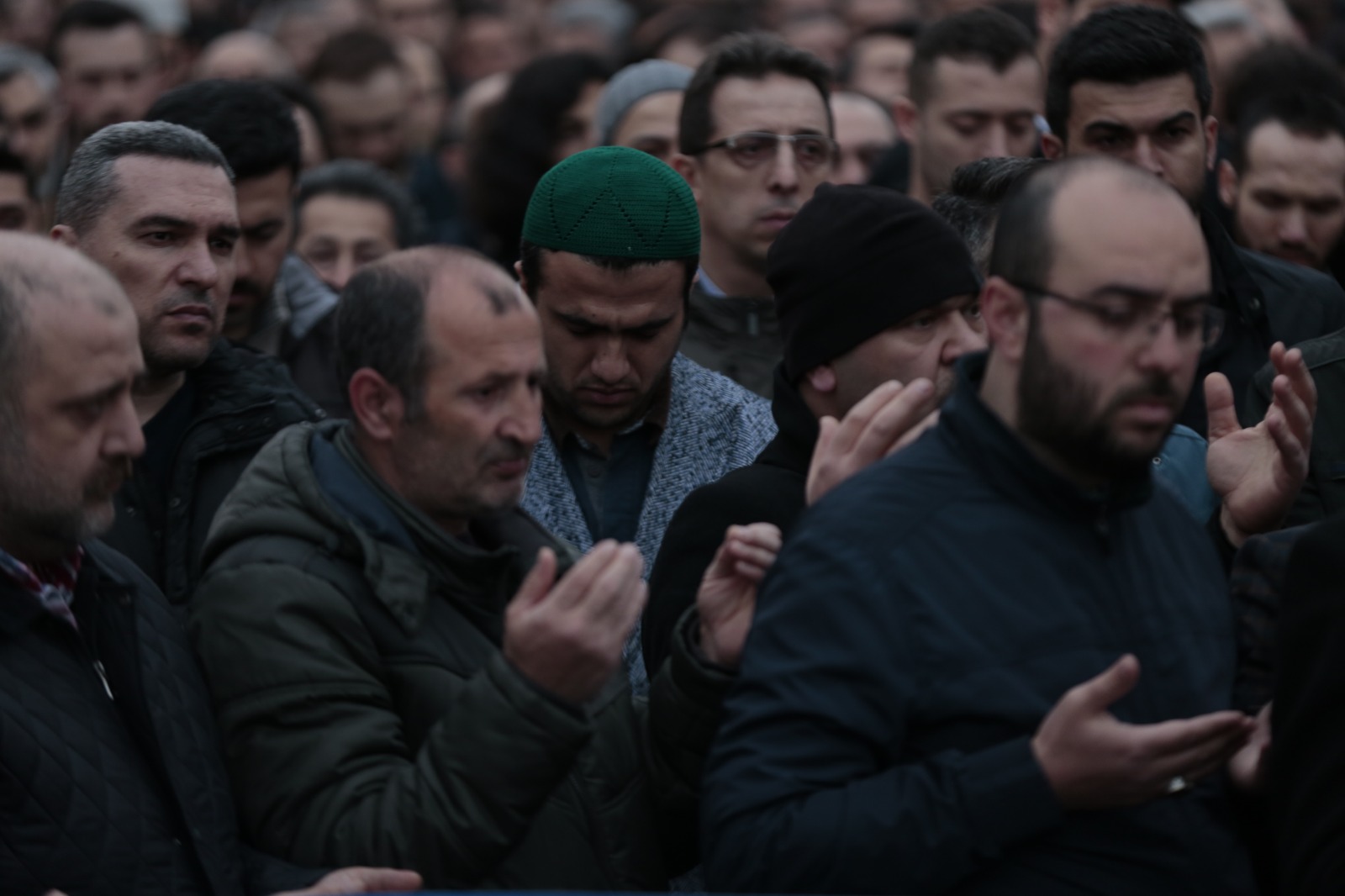 Ayasofya Cami önünde gıyabi cenaze namazı - 1