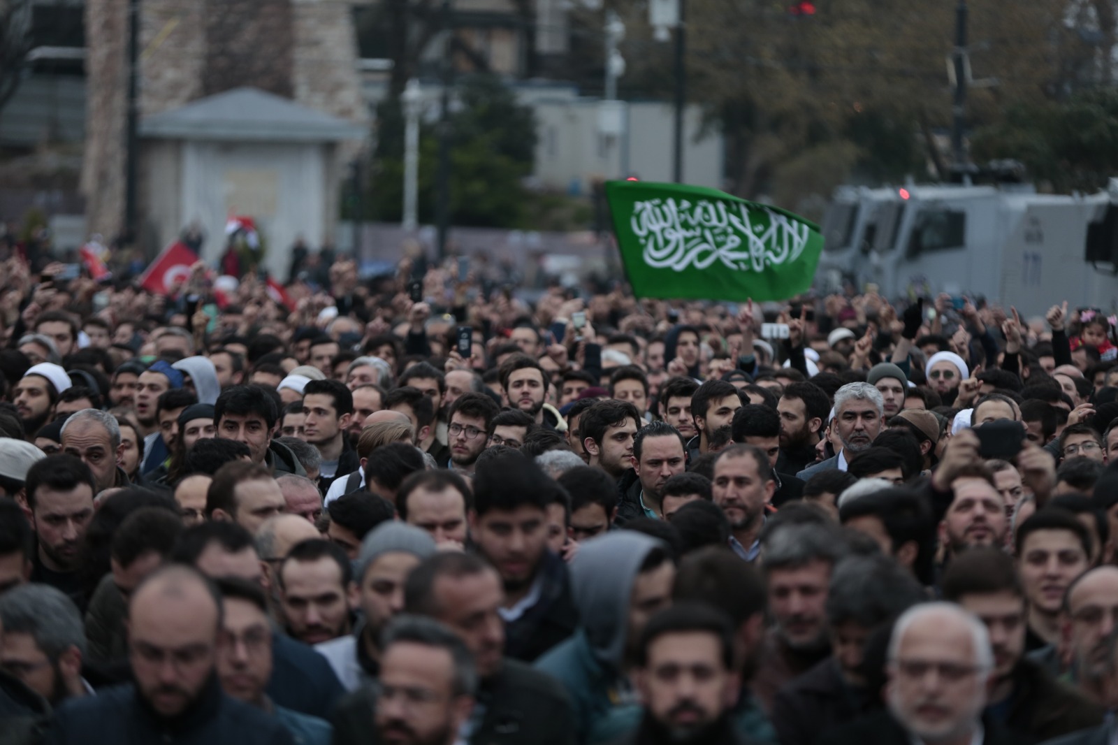 Ayasofya Cami önünde gıyabi cenaze namazı - 2