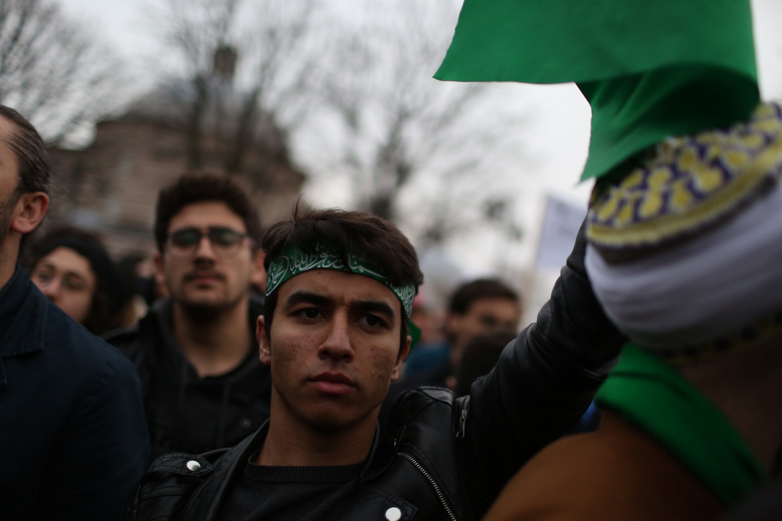 Ayasofya Cami önünde gıyabi cenaze namazı - 3
