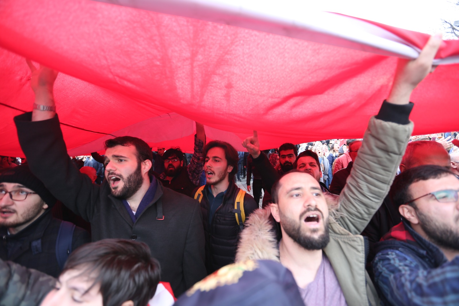 Ayasofya Cami önünde gıyabi cenaze namazı - 12