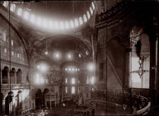 Ayasofya'nın cami olduğu yıllara ait fotoğraflar - 8