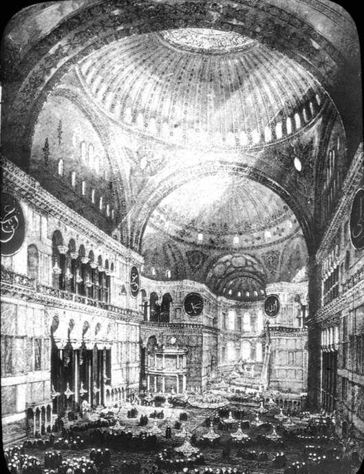 Ayasofya'nın cami olduğu yıllara ait fotoğraflar - 23