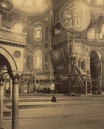 Ayasofya'nın cami olduğu yıllara ait fotoğraflar - 25