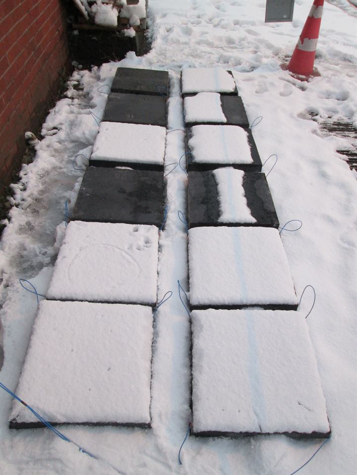 Lastikten iletken beton üretti - 19