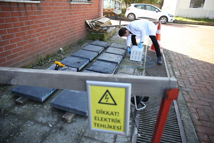 Lastikten iletken beton üretti - 20
