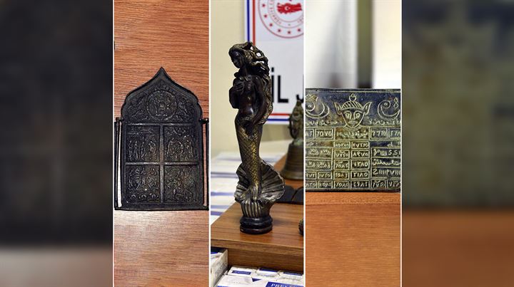 Tarihi eser kaçakçıları Aşil ve Atos'tan kaçamadılar - 1