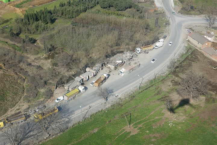 Jandarmadan helikopterle trafik denetimi - 2