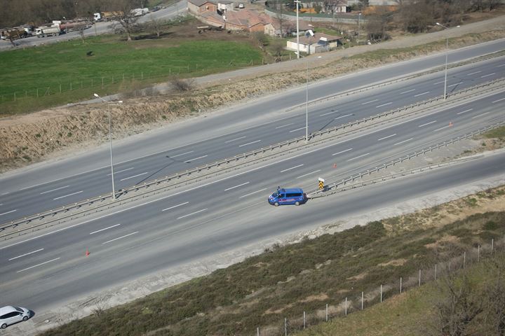 Jandarmadan helikopterle trafik denetimi - 3