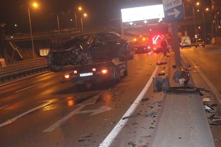 Esenyurt D-100 karayolun'da büyük kaza - 7