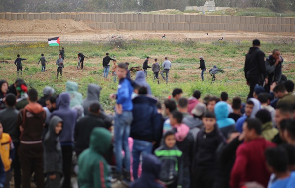 Gazze'de 'Büyük Dönüş Yürüyüşü' ve 'Toprak Günü' gösterileri - 223