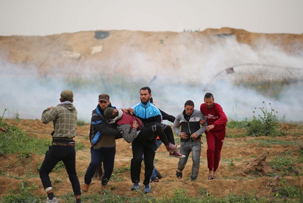 Gazze'de 'Büyük Dönüş Yürüyüşü' ve 'Toprak Günü' gösterileri - 226