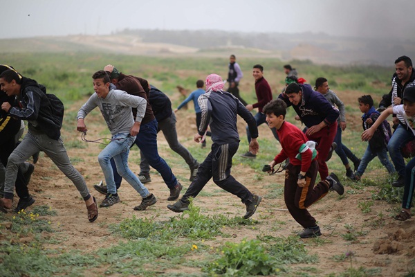 Gazze'de 'Büyük Dönüş Yürüyüşü' ve 'Toprak Günü' gösterileri - 227