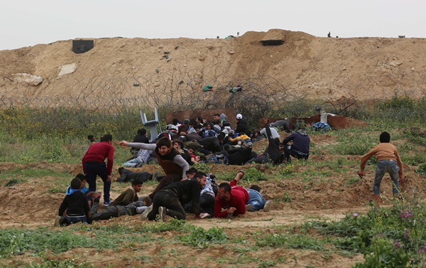 Gazze'de 'Büyük Dönüş Yürüyüşü' ve 'Toprak Günü' gösterileri - 231