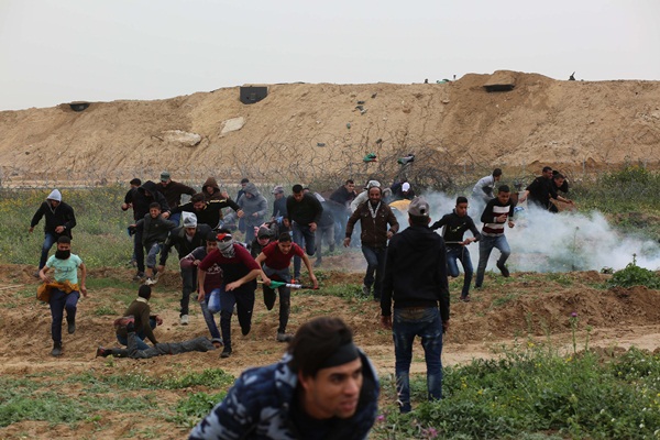 Gazze'de 'Büyük Dönüş Yürüyüşü' ve 'Toprak Günü' gösterileri - 232