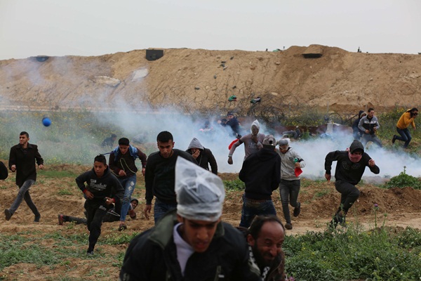 Gazze'de 'Büyük Dönüş Yürüyüşü' ve 'Toprak Günü' gösterileri - 233