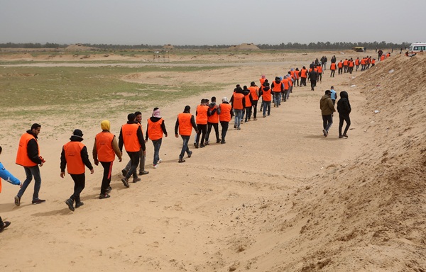Gazze'de 'Milyonluk Toprak ve Dönüş Yürüyüşü' - 247