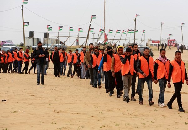 Gazze'de 'Milyonluk Toprak ve Dönüş Yürüyüşü' - 249