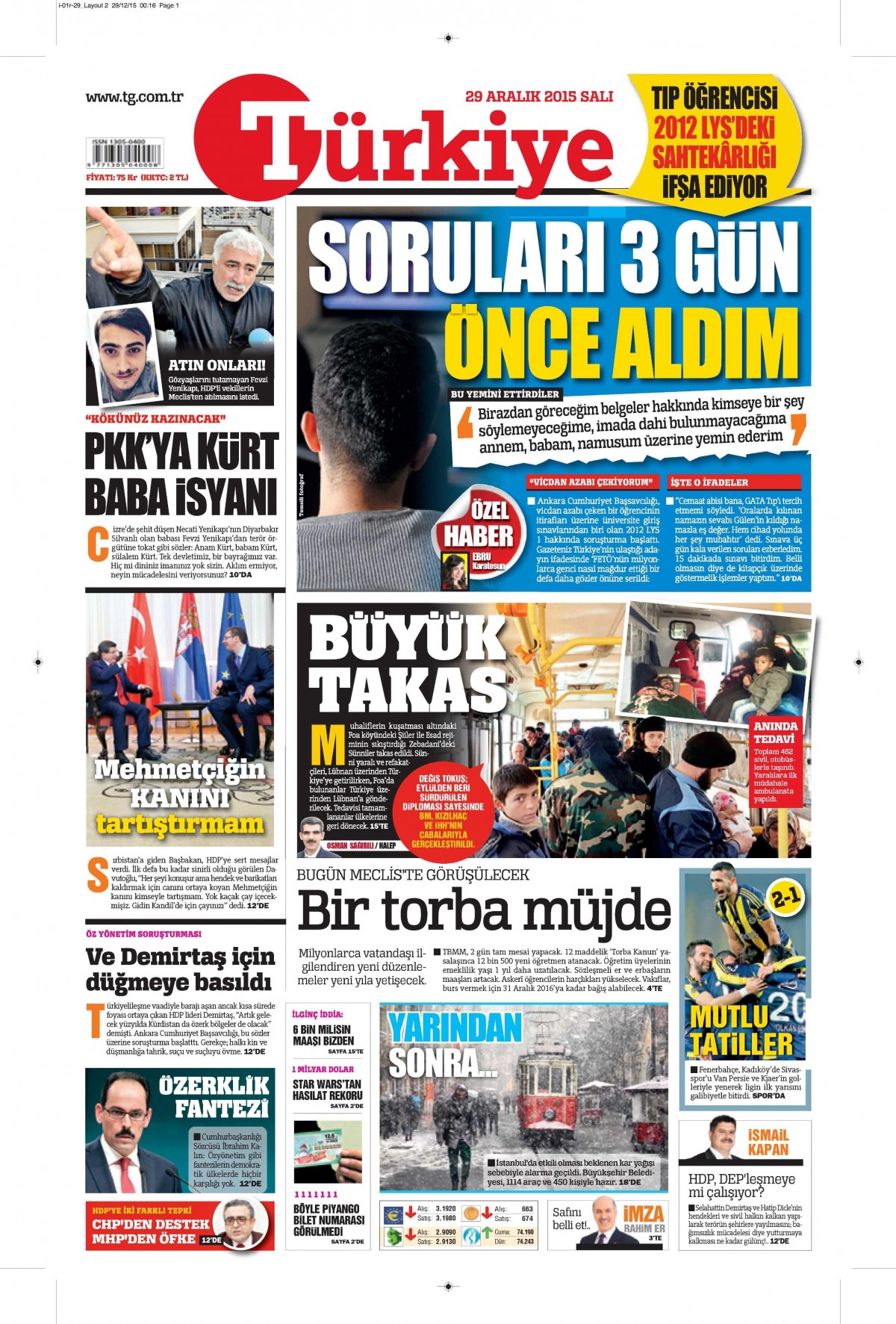 Gazeteler bugün ne yazdı? - 4