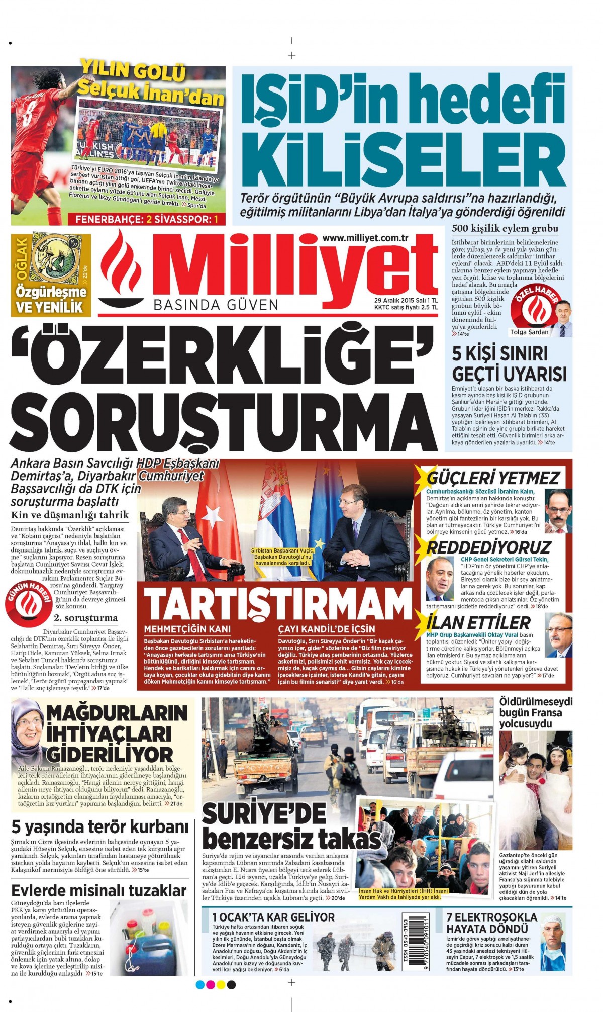 Gazeteler bugün ne yazdı? - 12