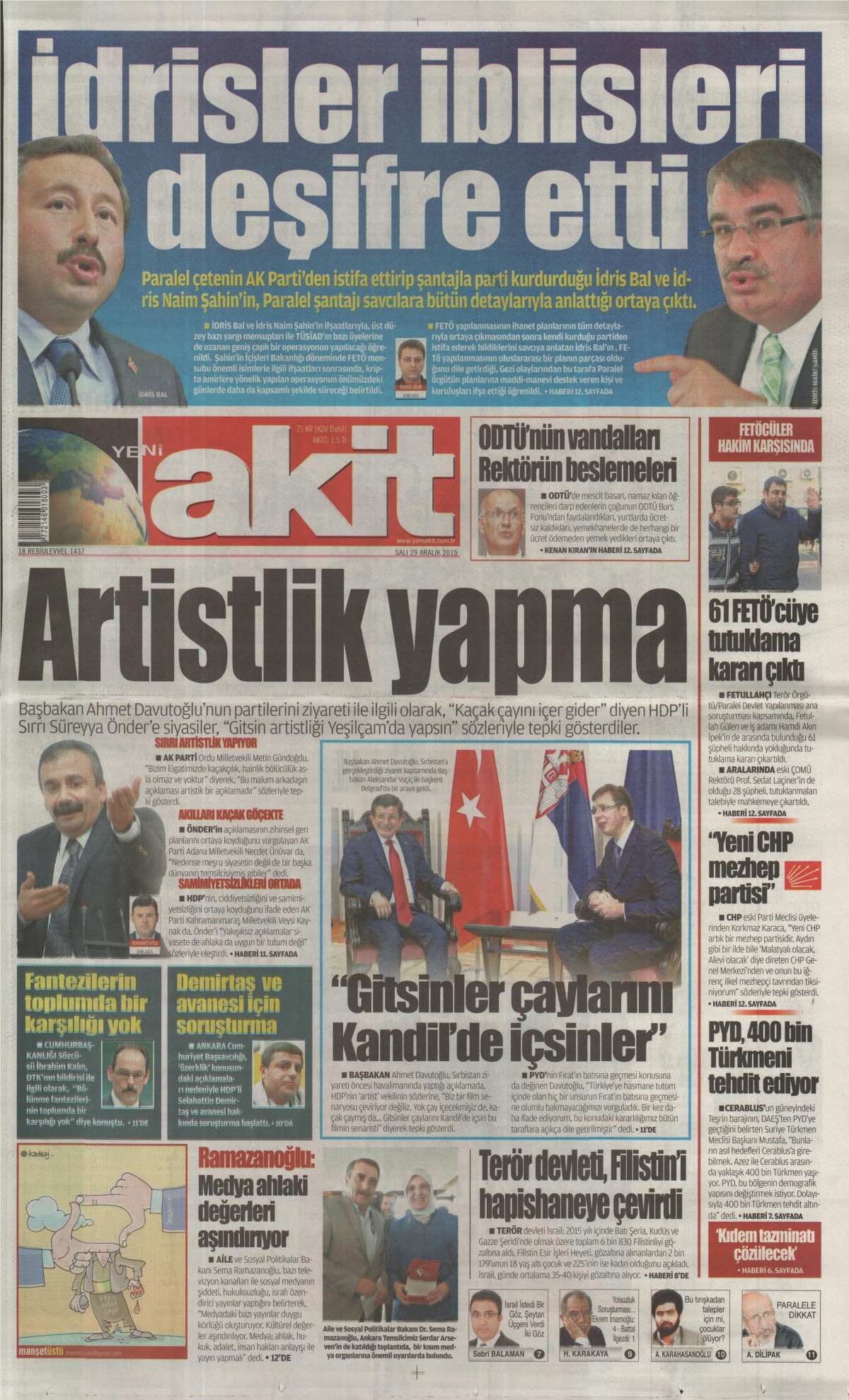 Gazeteler bugün ne yazdı? - 14