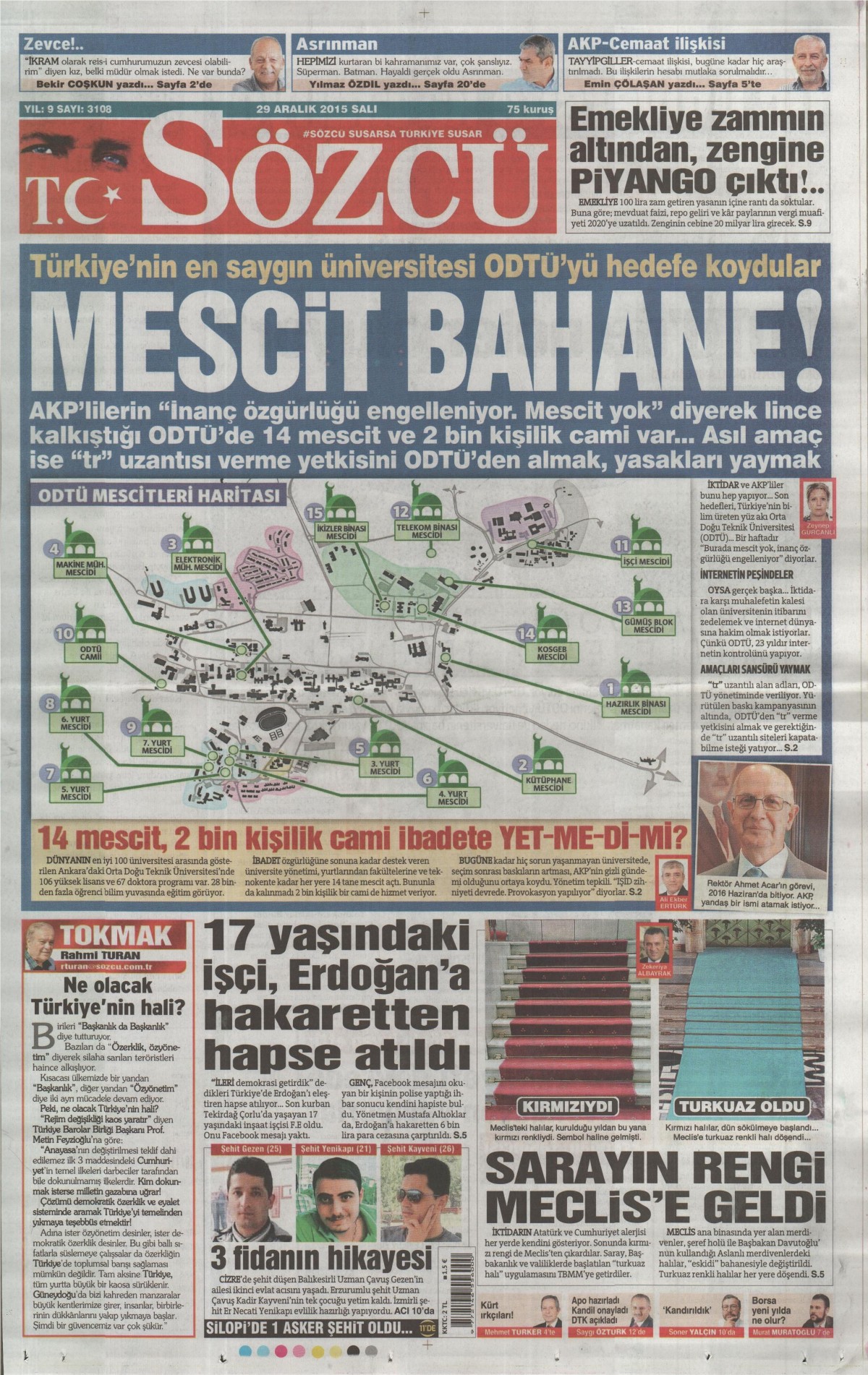 Gazeteler bugün ne yazdı? - 15