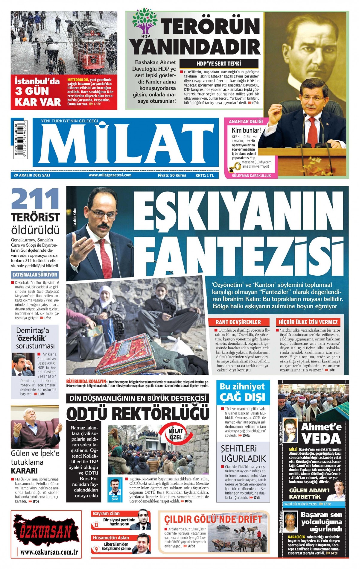 Gazeteler bugün ne yazdı? - 6