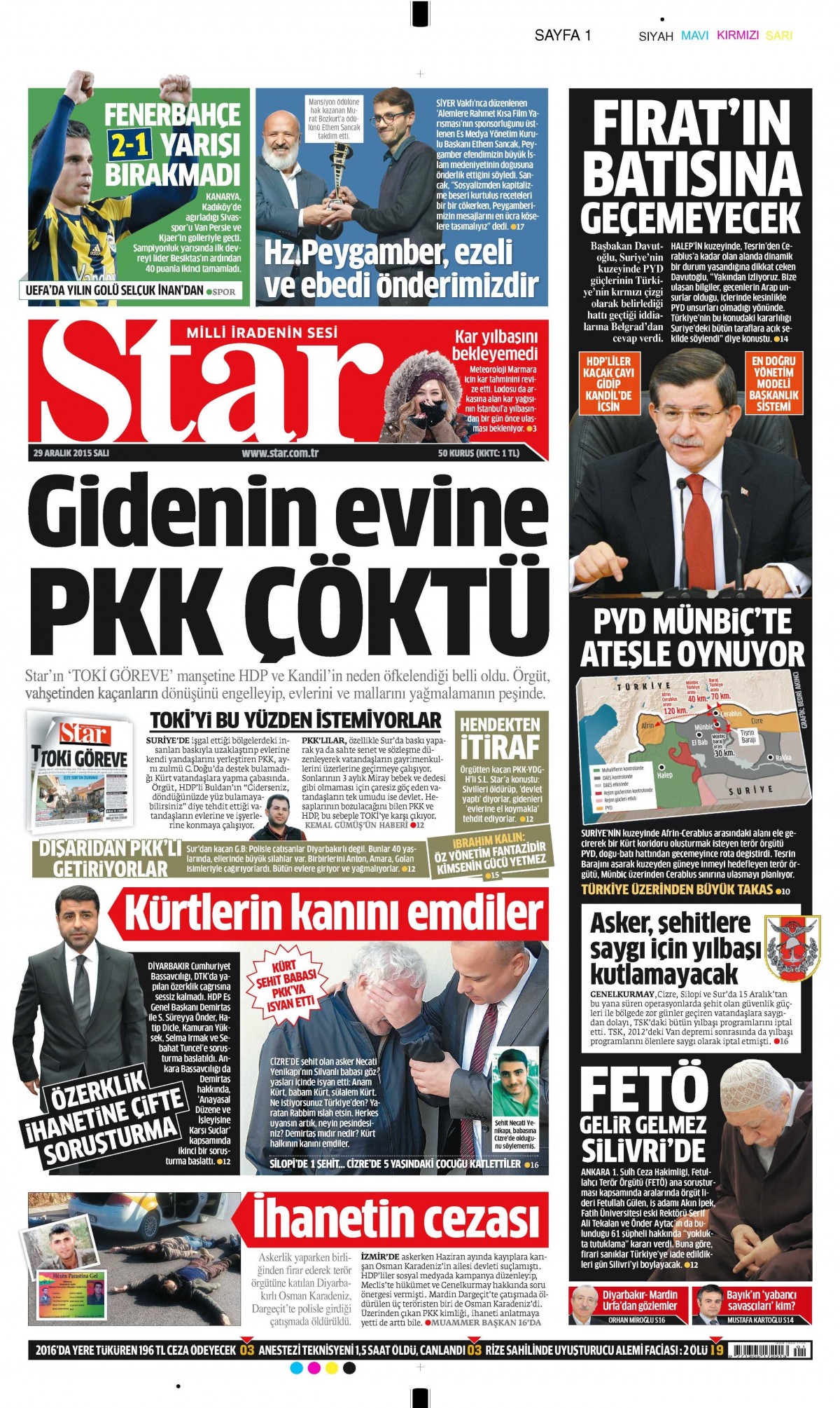 Gazeteler bugün ne yazdı? - 1