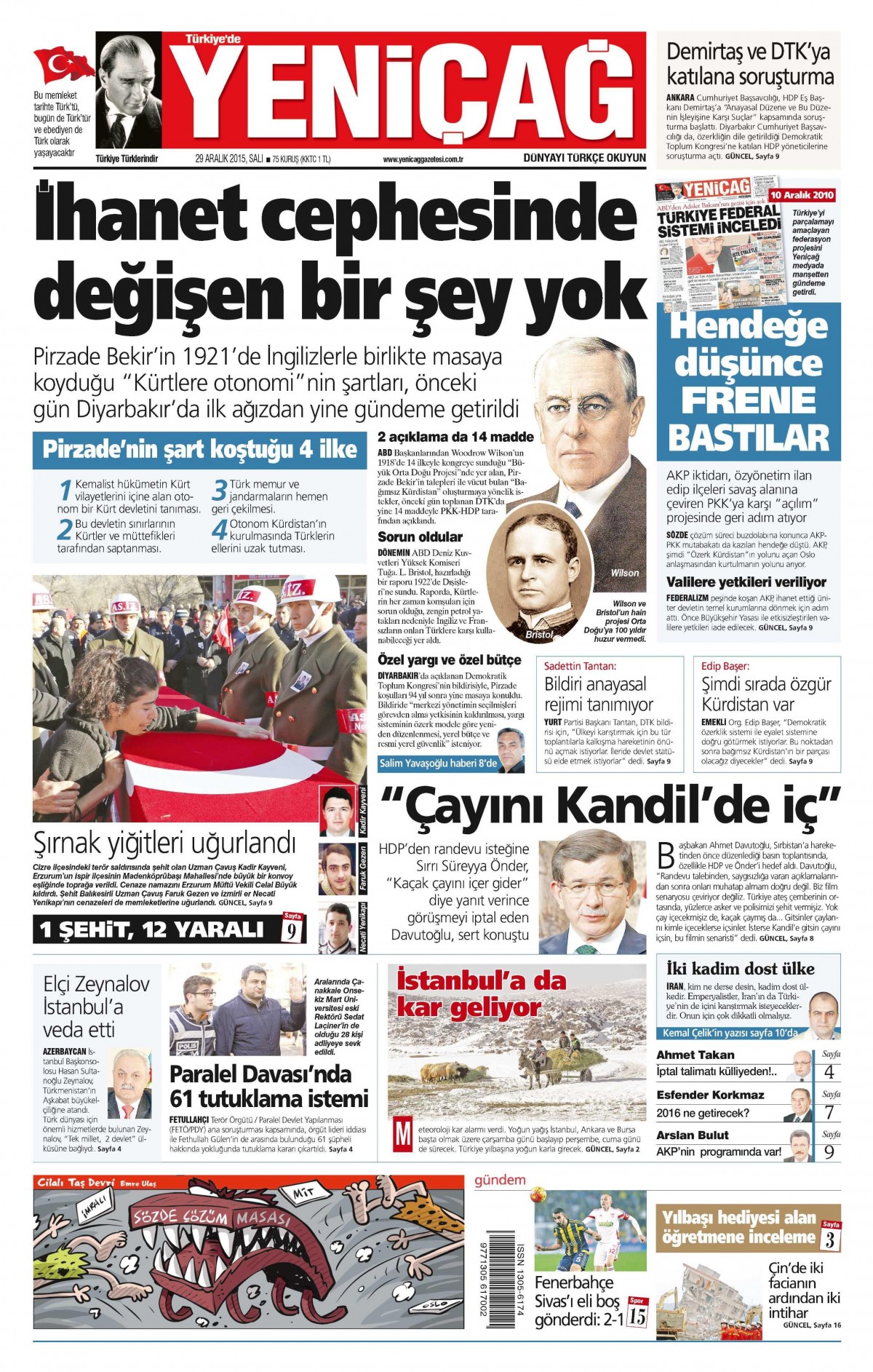 Gazeteler bugün ne yazdı? - 28