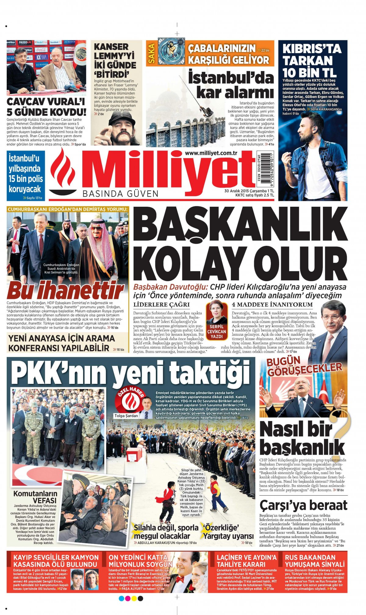 Gazeteler bugün ne yazdı? - 2