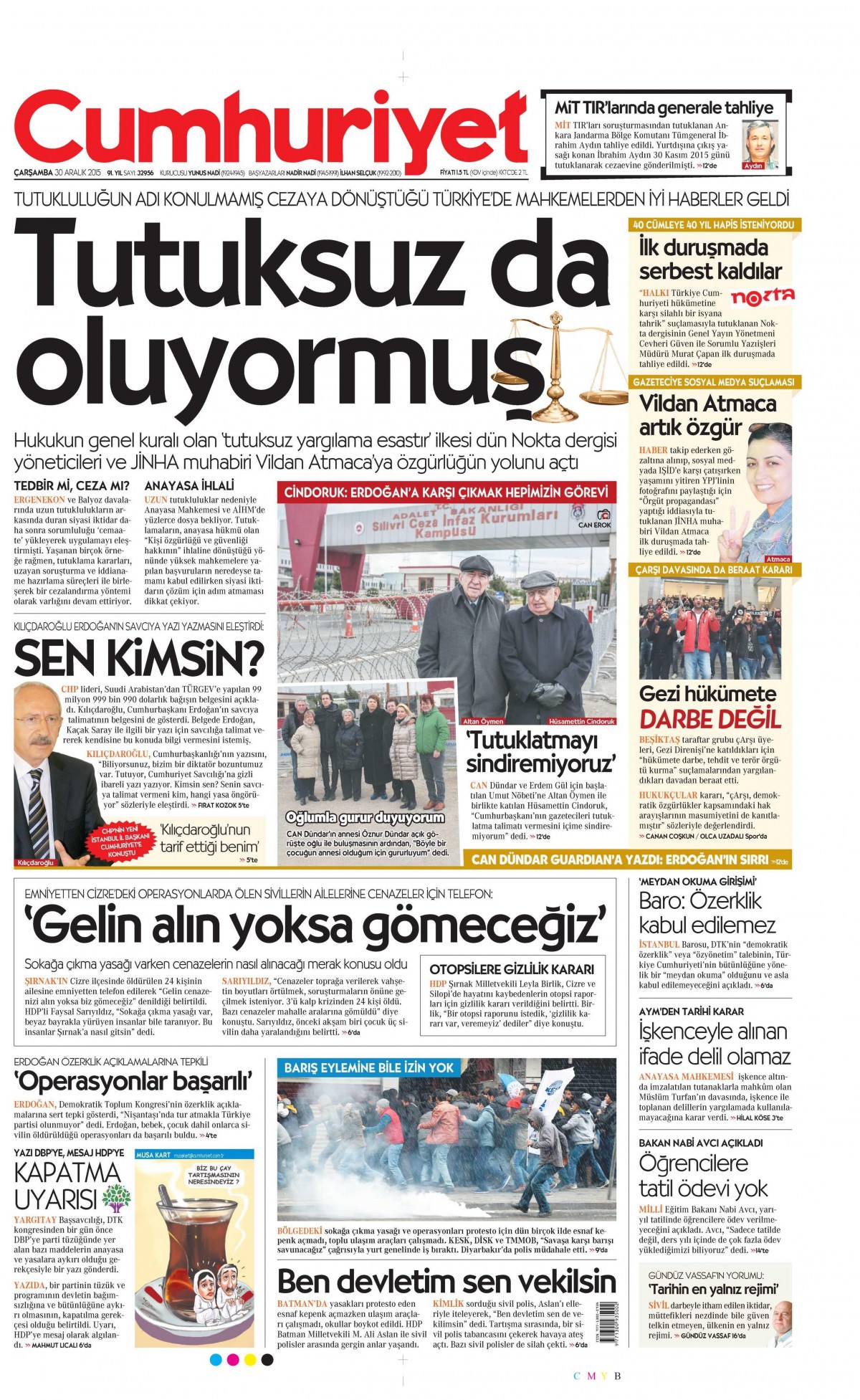 Gazeteler bugün ne yazdı? - 10