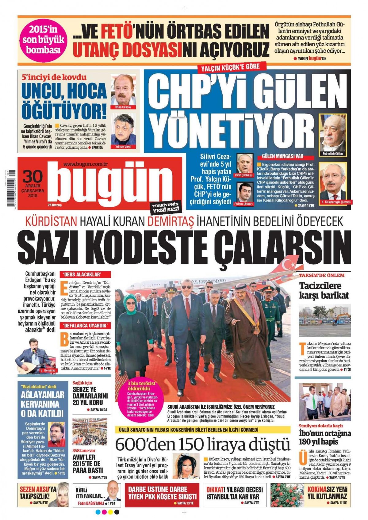 Gazeteler bugün ne yazdı? - 4