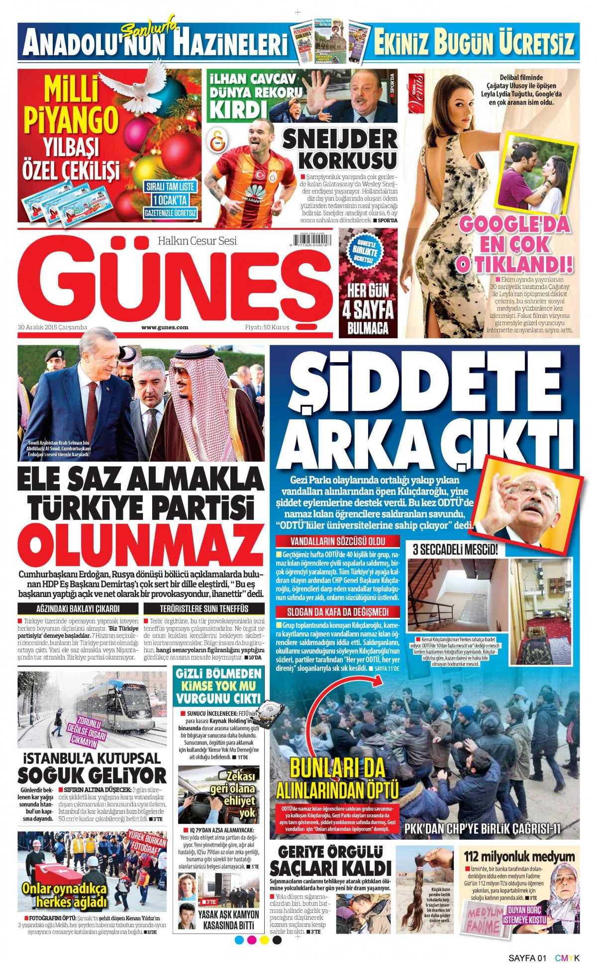 Gazeteler bugün ne yazdı? - 30