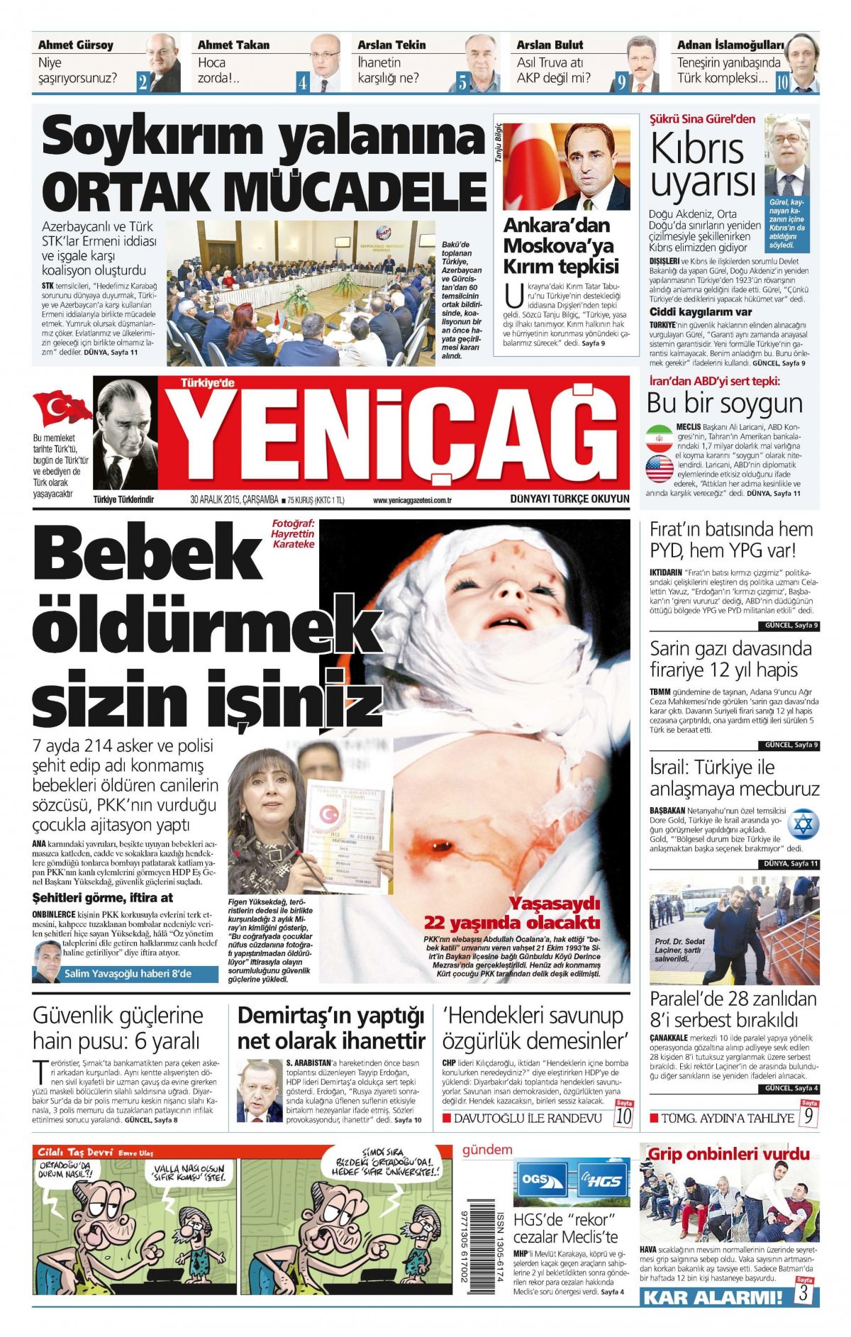 Gazeteler bugün ne yazdı? - 22