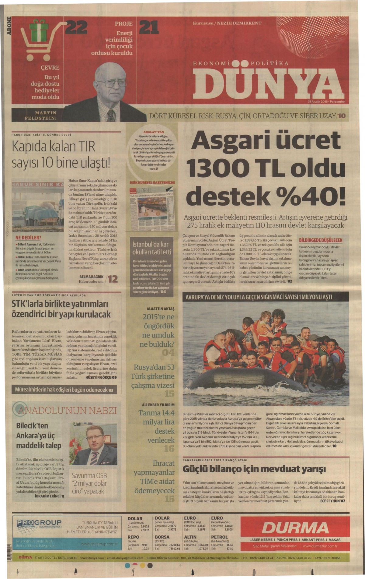 Gazeteler bugün ne yazdı? - 23