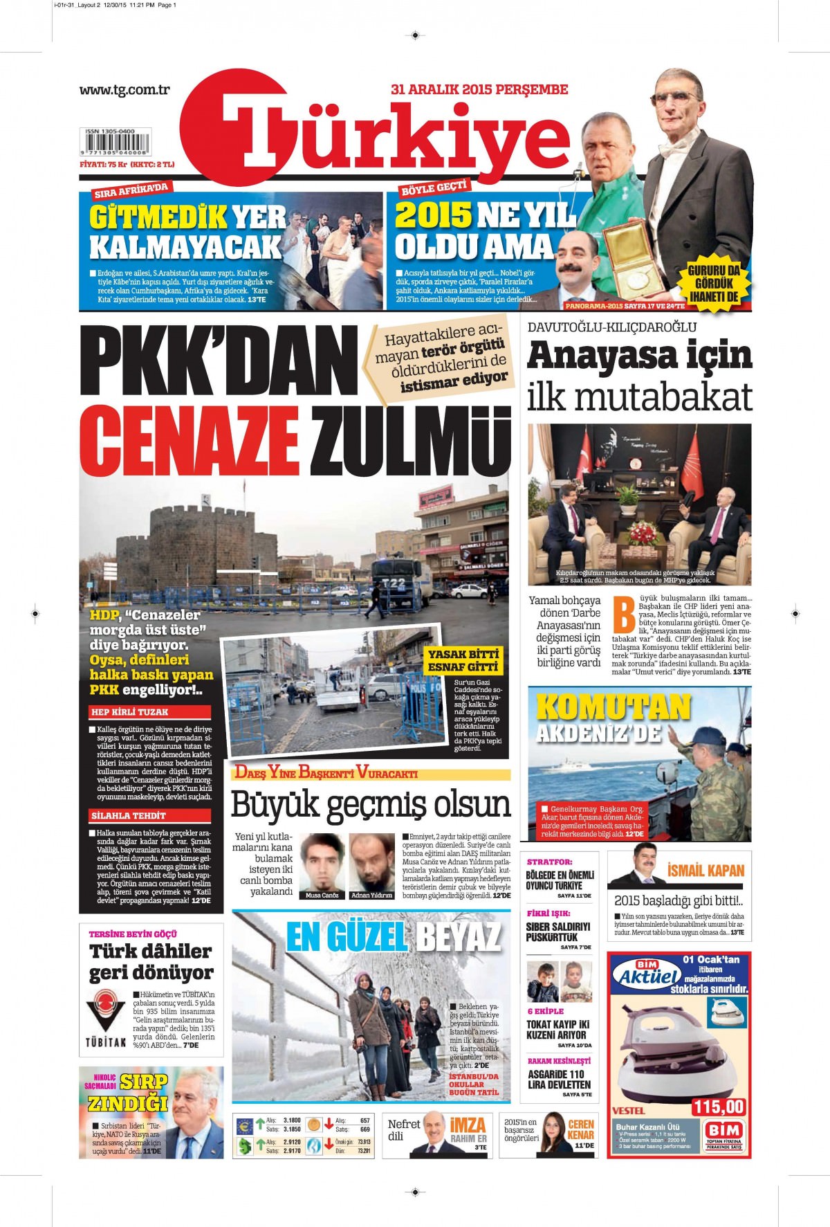 Gazeteler bugün ne yazdı? - 26