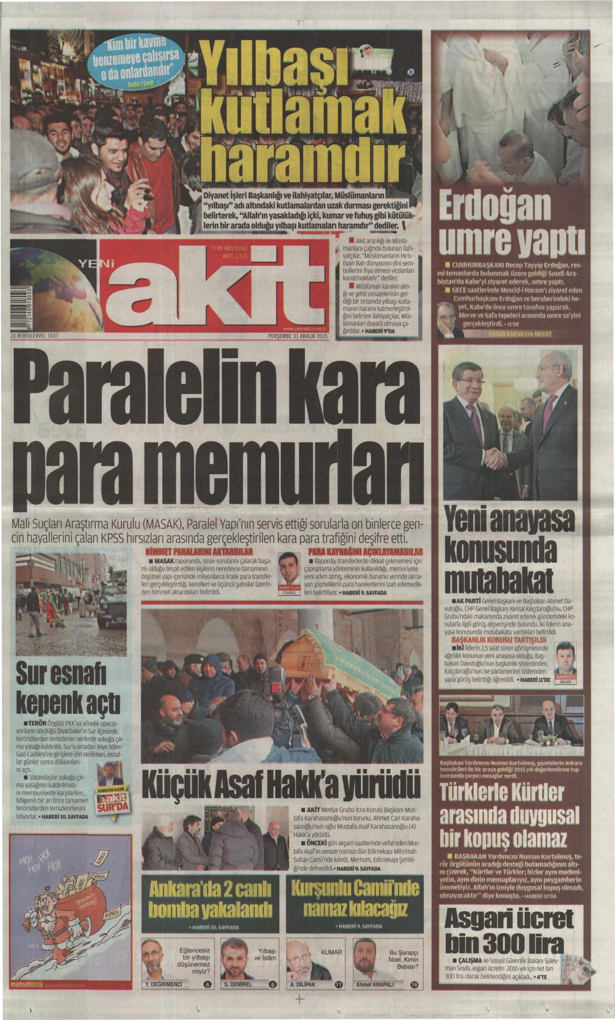 Gazeteler bugün ne yazdı? - 7