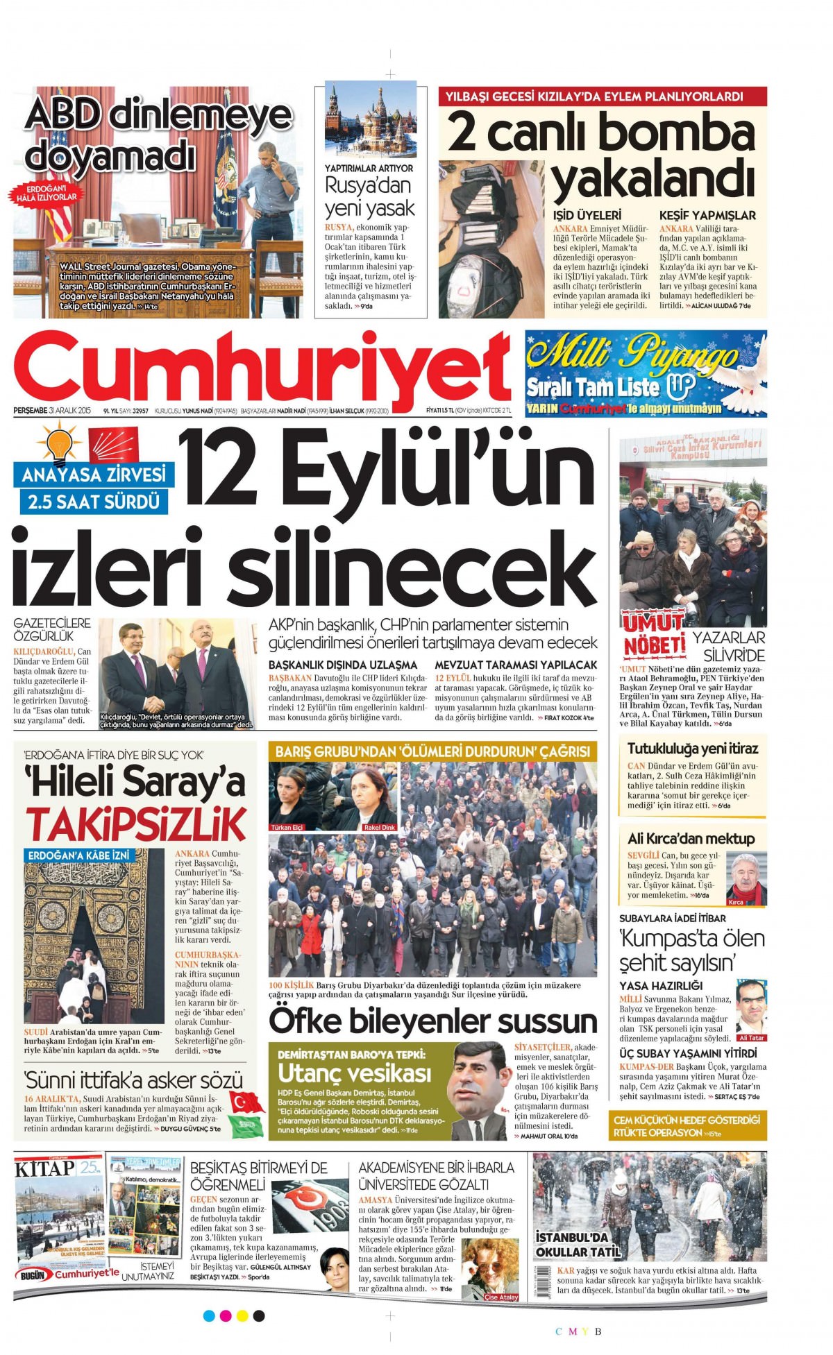 Gazeteler bugün ne yazdı? - 9