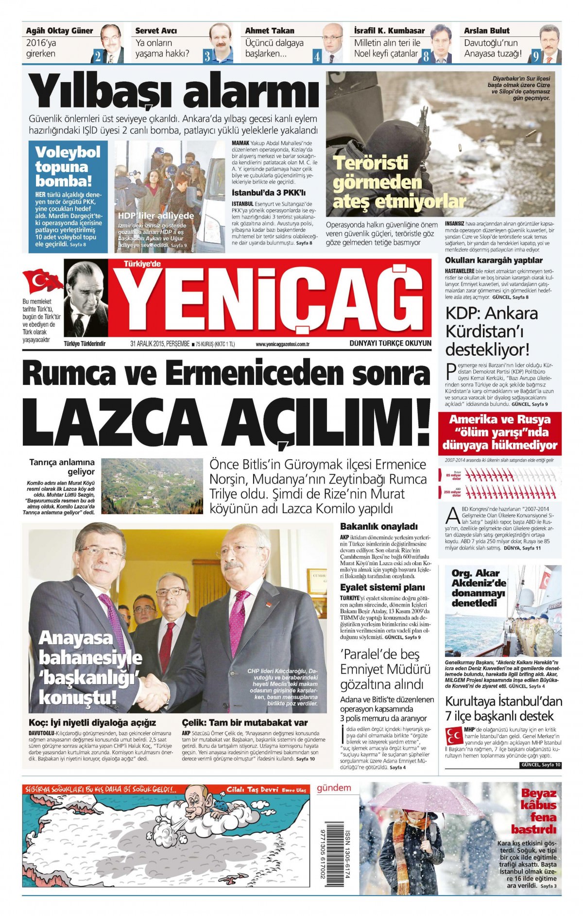 Gazeteler bugün ne yazdı? - 12