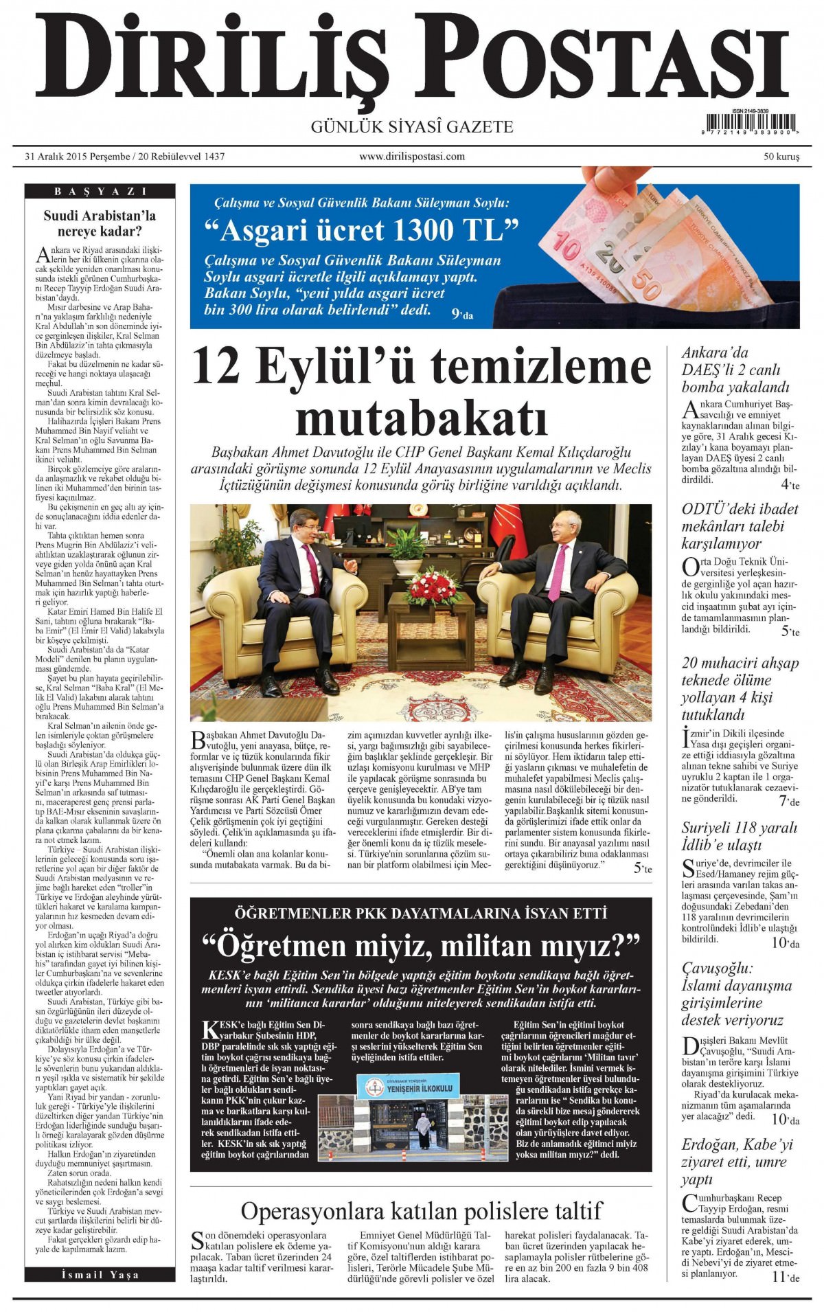 Gazeteler bugün ne yazdı? - 18