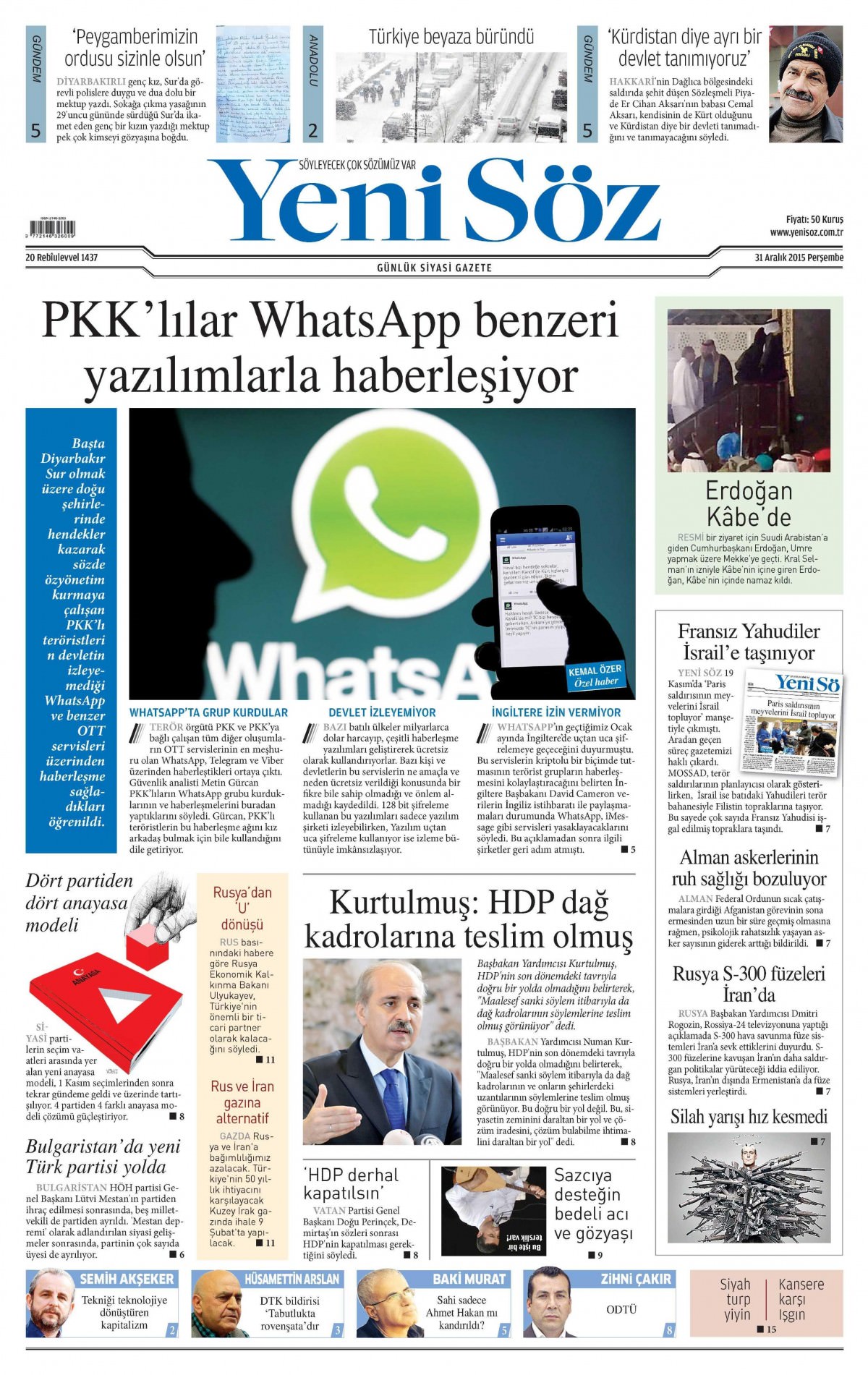 Gazeteler bugün ne yazdı? - 10