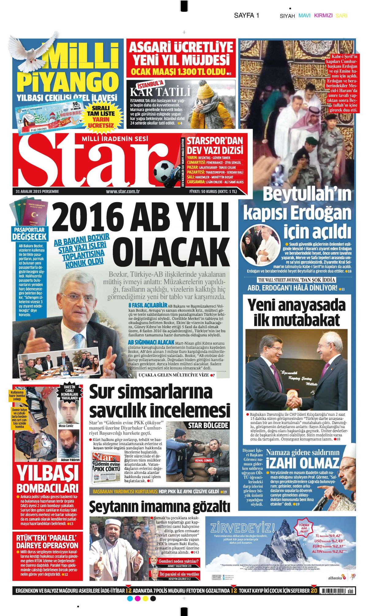 Gazeteler bugün ne yazdı? - 6