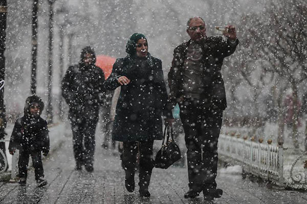 İstanbul'dan kar manzaraları - 20