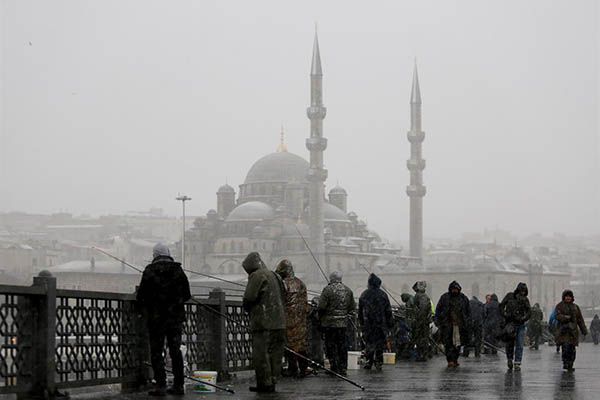 İstanbul'dan kar manzaraları - 4