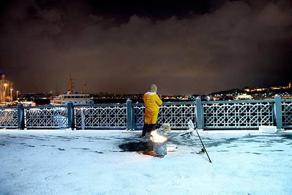 İstanbul'dan kar manzaraları - 19