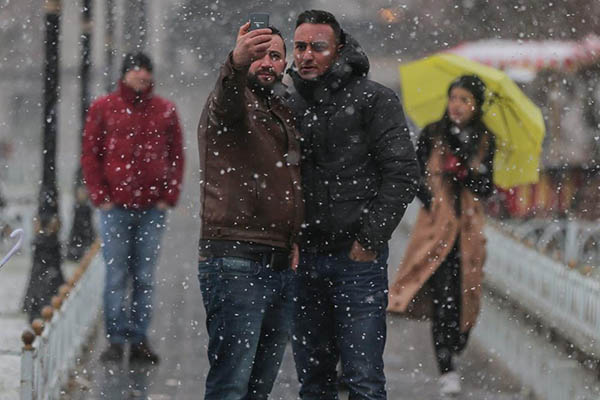 İstanbul'dan kar manzaraları - 18